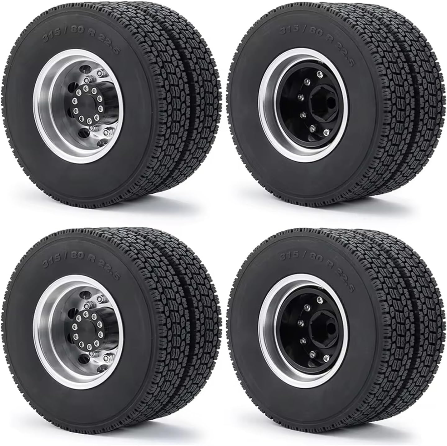 RCタイヤ For Tamiya 1/14 RC カー トラクター トラック トレーラー